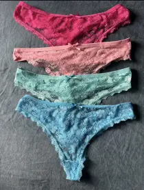 Joli String Dentelle 🩷 [Effluves Intimes]