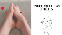 Vidéo pieds 1 mn