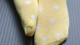 photo de la gourmandise Chaussettes jaune