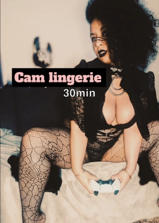 photo de la gourmandise 18. Cam lingerie - 30 min