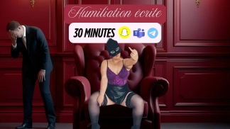 photo de la gourmandise Humiliation écrite - 30 minutes
