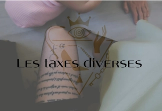 photo de la gourmandise Taxes diverses