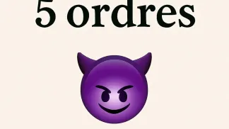 5 ordres. Tu te tais et tu obéis.😈🖤 SNAP