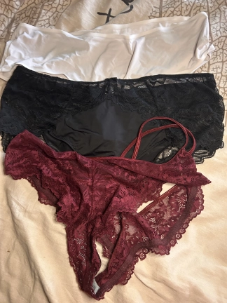 photo de la gourmandise Culottes portées / Masturbation 4 jours