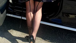 Achete mon collant aromatisé au pop**** et à ma chatte