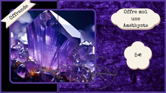 photo de la gourmandise 💎 OFFRE MOI UNE AMÉTHYSTE 💎