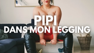 photo de la gourmandise Pipi dans mon legging