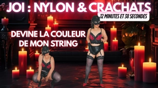 photo de la gourmandise JOI : Nylon et crachats