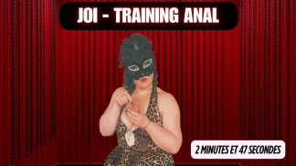 photo de la gourmandise JOI - Training Anal
