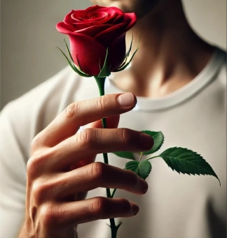 photo de la gourmandise Offre moi une rose