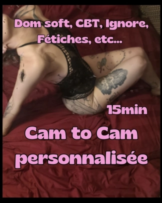 photo de la gourmandise Cam to Cam personnalisée 15min
