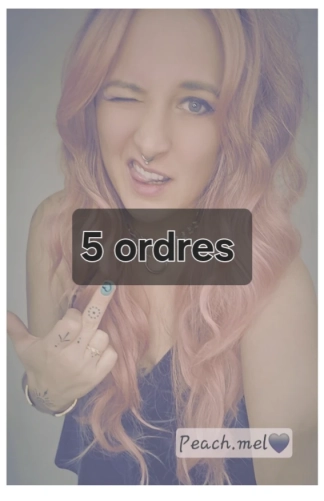 photo de la gourmandise 🖤5 ORDRES 🖤