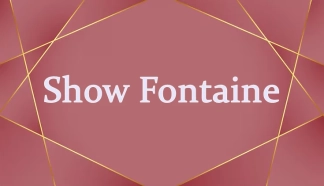 photo de la gourmandise Show fontaine 15min