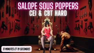 photo de la gourmandise 44. Salope sous poppers - CEI et CBT HARD