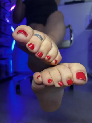 Fais toi pardonner en lèchant mes pieds !