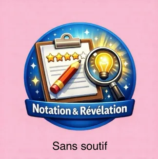 Note et révélation sans soutif