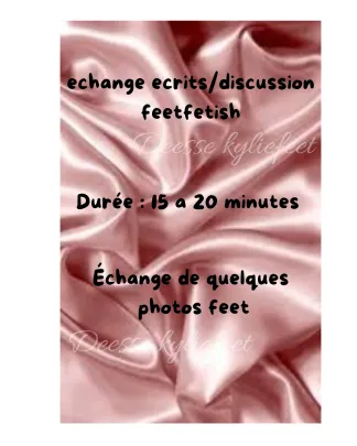 Échange discussion feet fétish