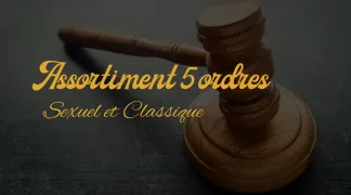 5 ordres (assortiement)👩‍⚖️