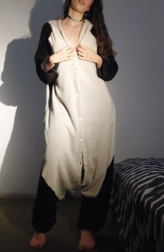 photo de la gourmandise Striptease dans ma combinaison en panda