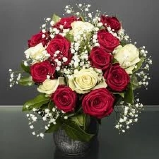 photo de la gourmandise Bouquet de roses