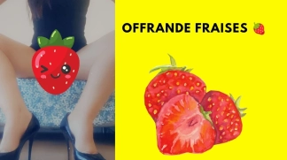 photo de la gourmandise Offrandes fraises 🍓