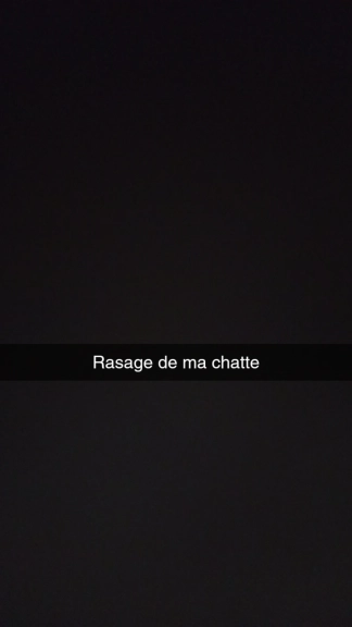 photo de la gourmandise Rasage de ma chatte