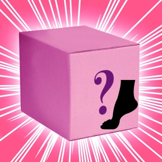 photo de la gourmandise box surprise fétichiste pieds