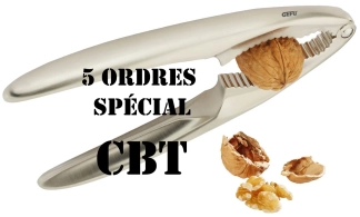 photo de la gourmandise 5 ordres CBT