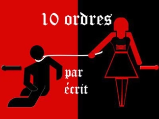 photo de la gourmandise 10 ordres à l'écrit