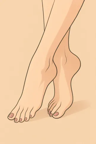 Je t'ignore - vue sur mes pieds