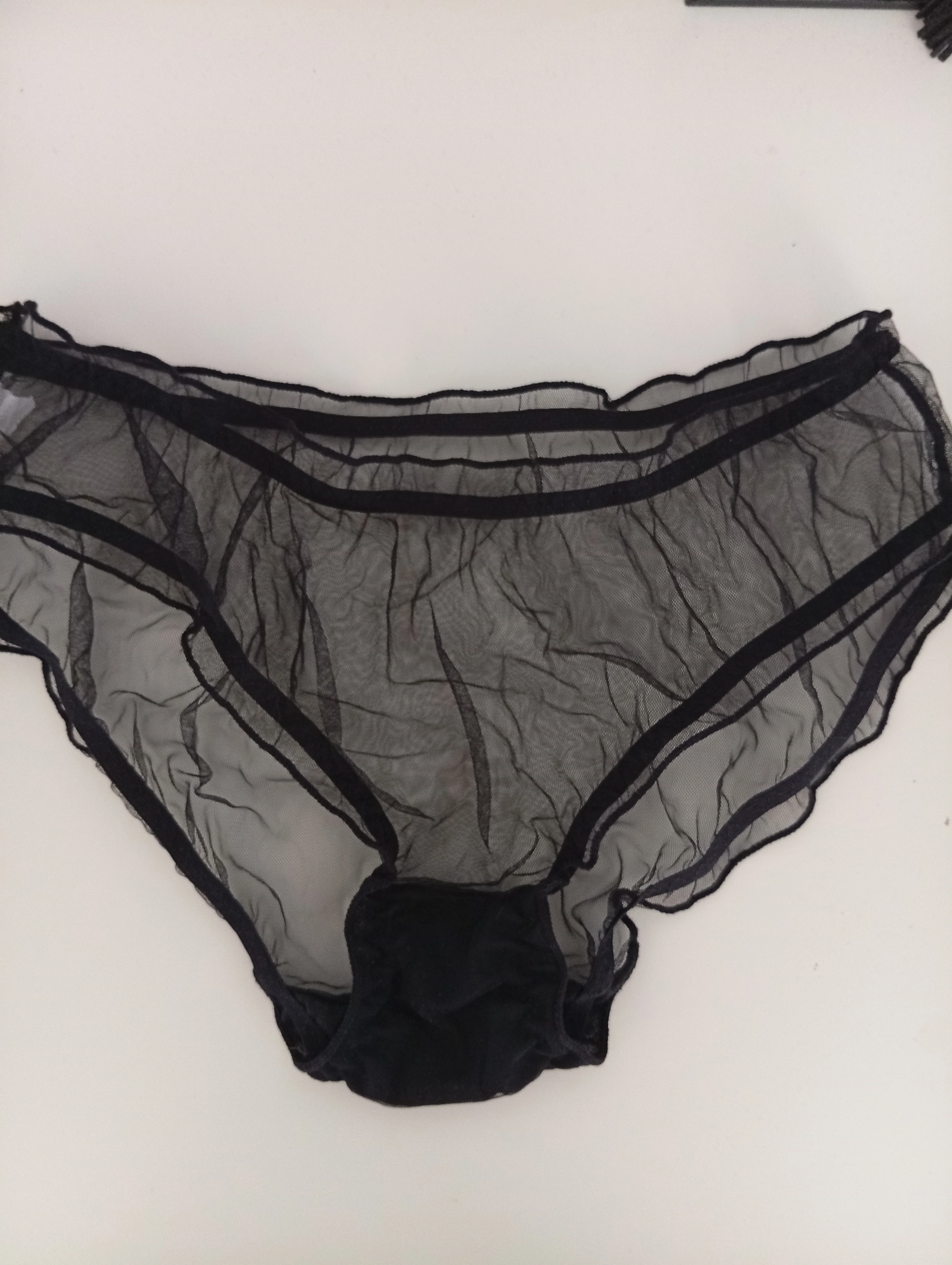 Photo de Culotte transparente porté 1 journée+ 1 photo