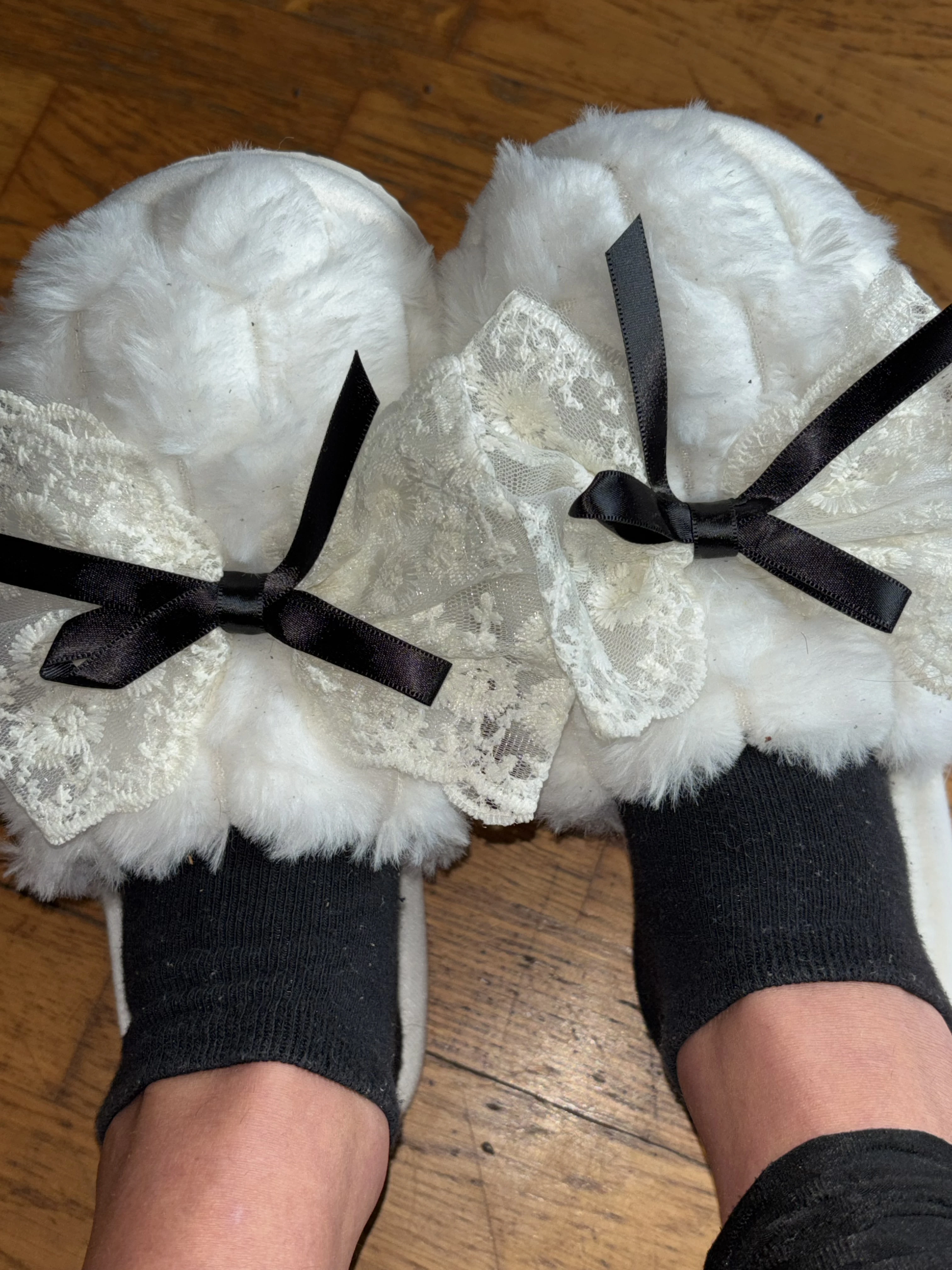 Photo de Mes chaussons fourrés