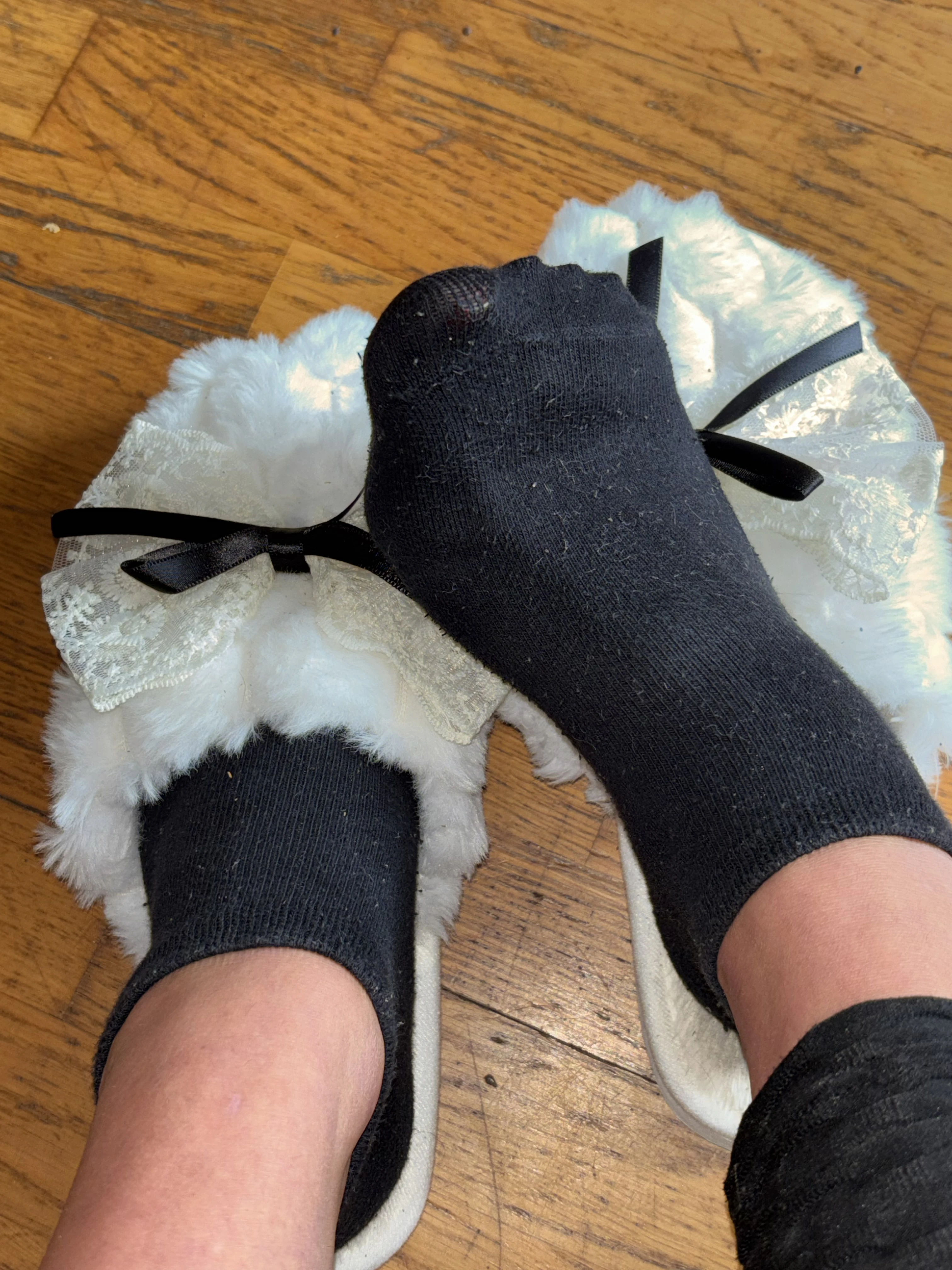 Photo de Mes chaussons fourrés