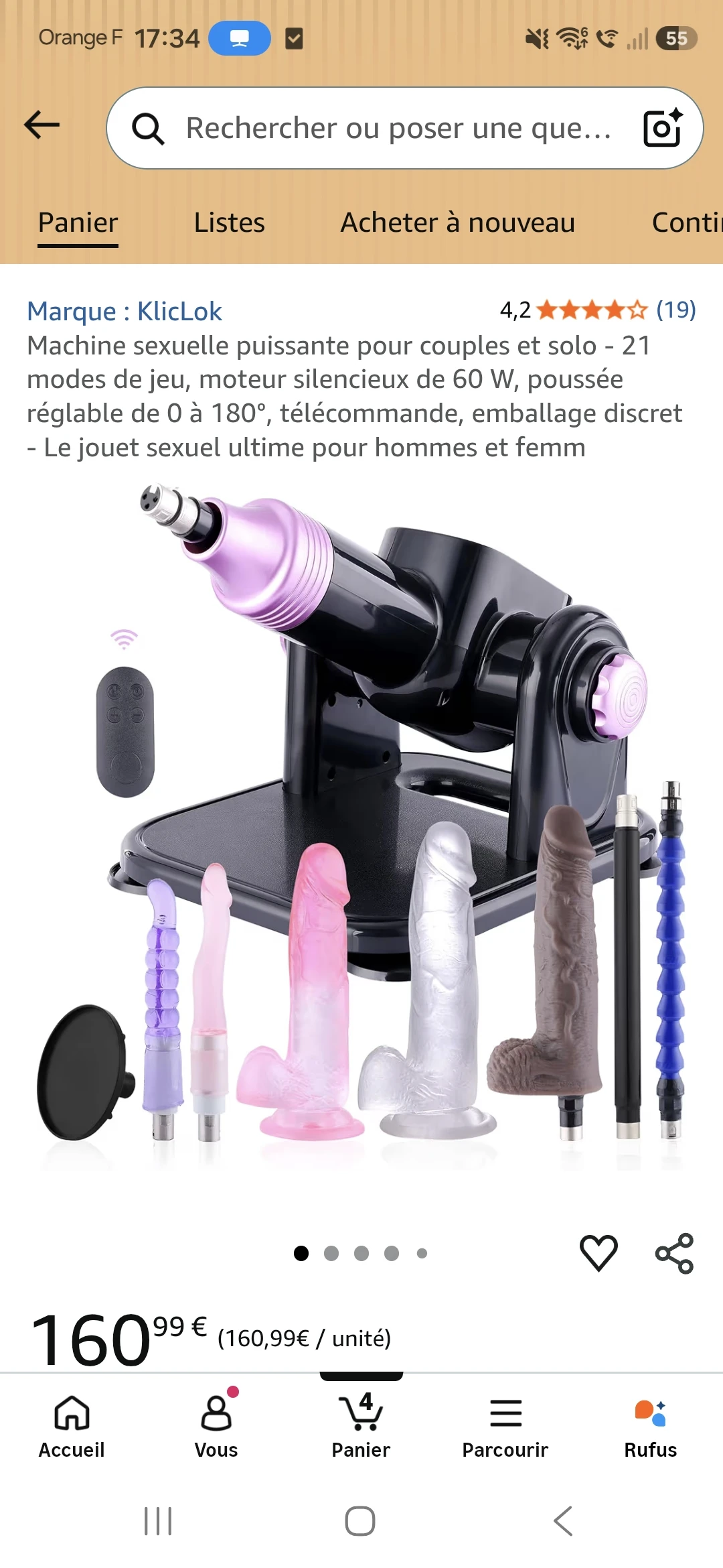 Photo de Paye ma fuck machine + 3 videos
