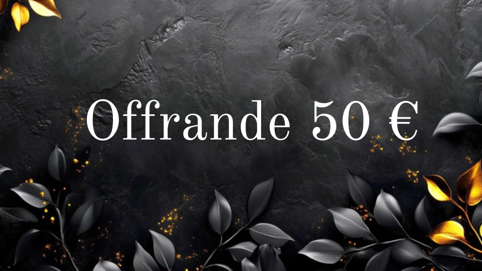 Photo de Offrande 50 euros 💵