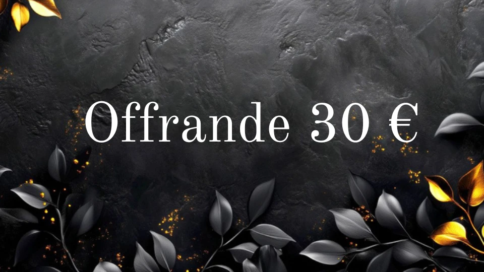 Photo de Offrande 30 euros 💵