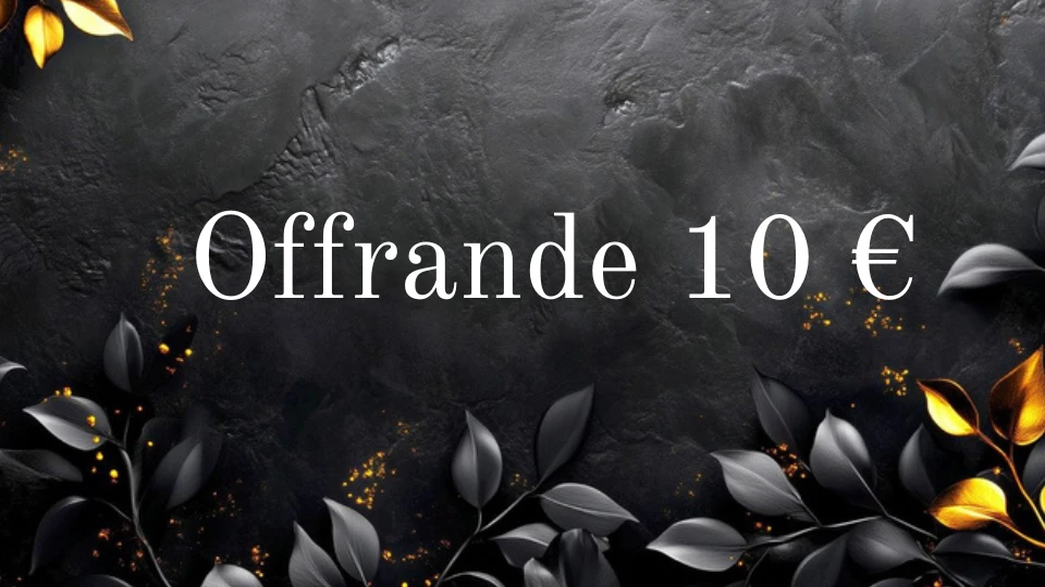 Photo de Offrande 10 euros 💵