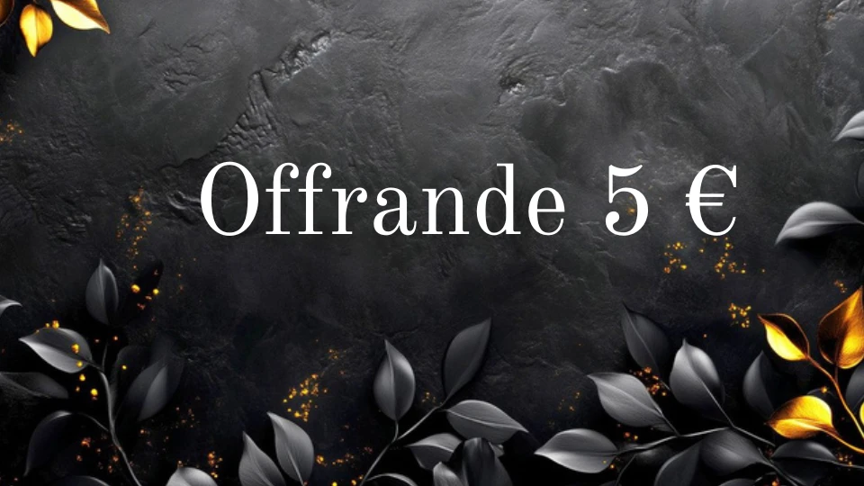 Photo de Offrande 5 euros 💵