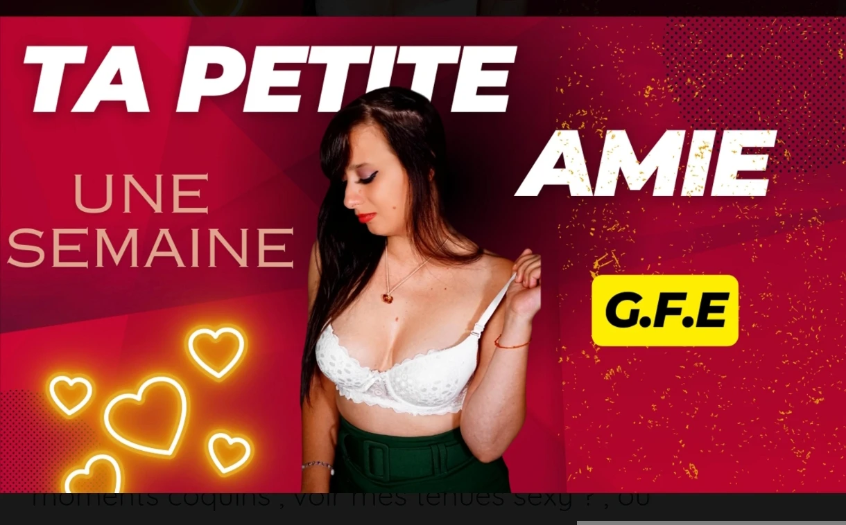 Photo de ta petite amie ( GFE ) une semaine