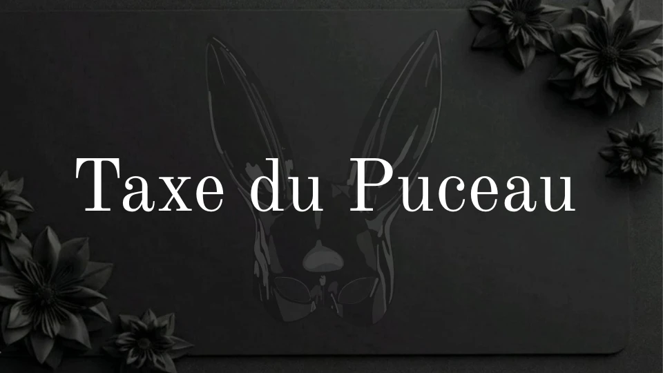 Photo de Taxe du puceau 🚫💦