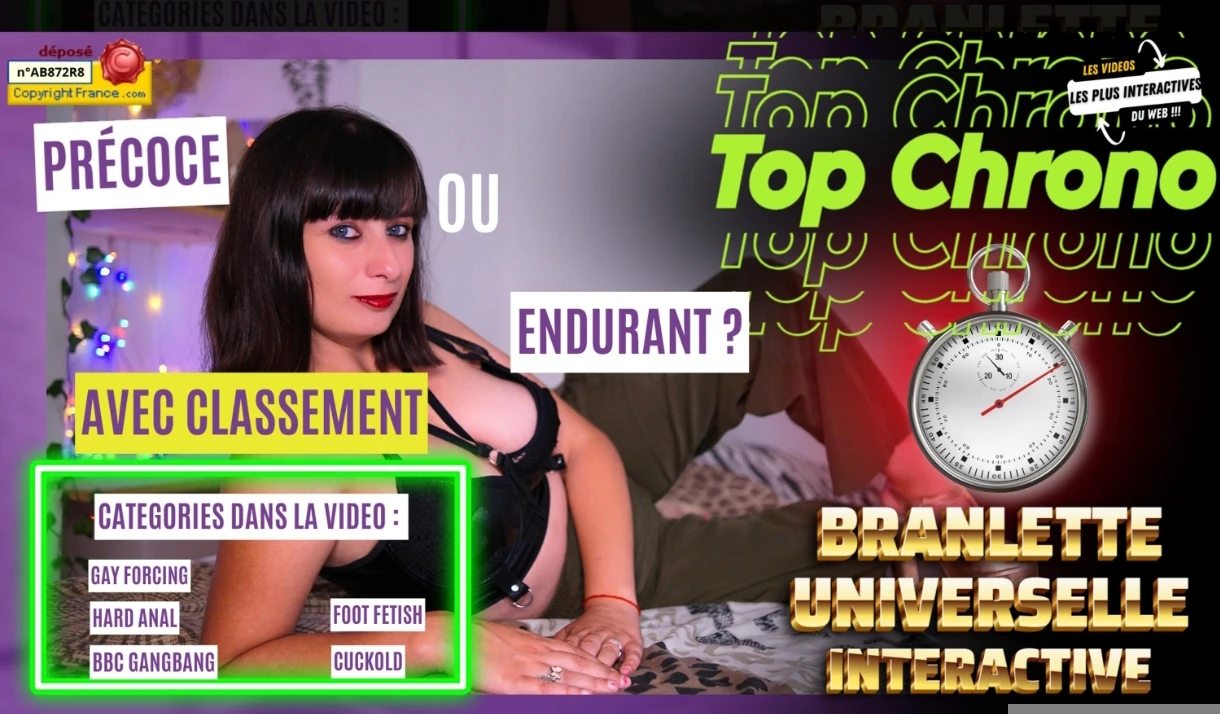 Photo de 🥇 Top Chrono - Branlette universelle - Défi vidéo interactif
