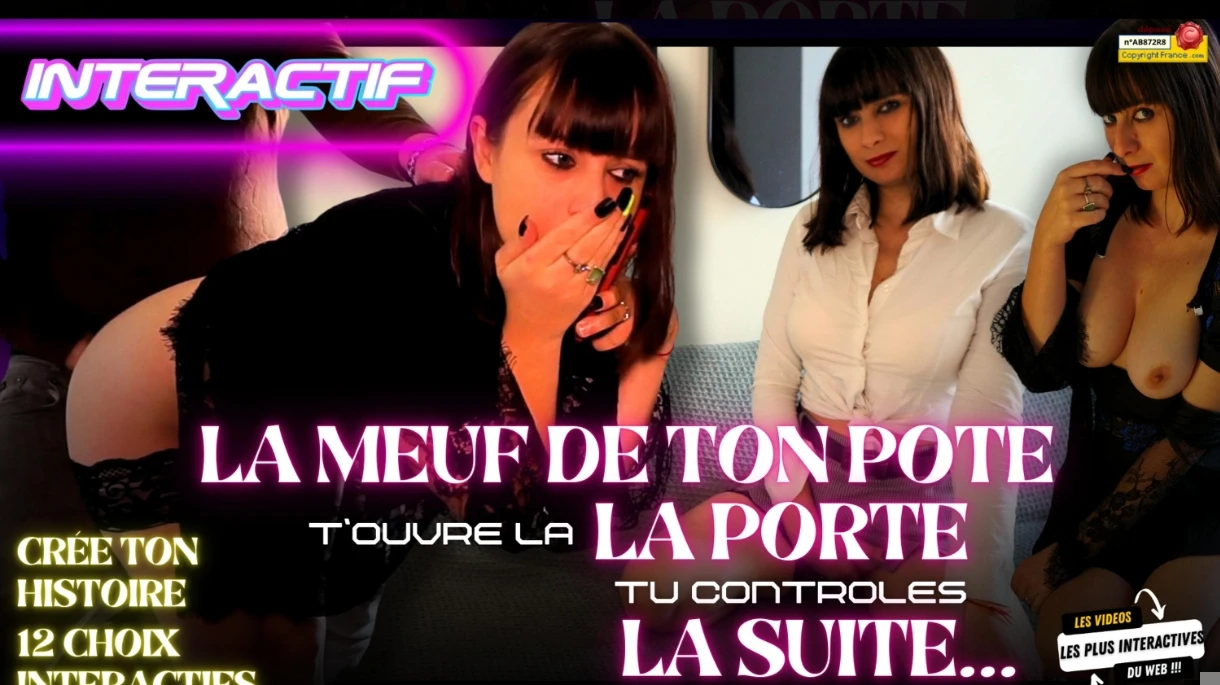 Photo de 🔥 La Meuf de Ton Pote t'ouvre la porte , tu controle la suite - 12 choix INTERACTIF