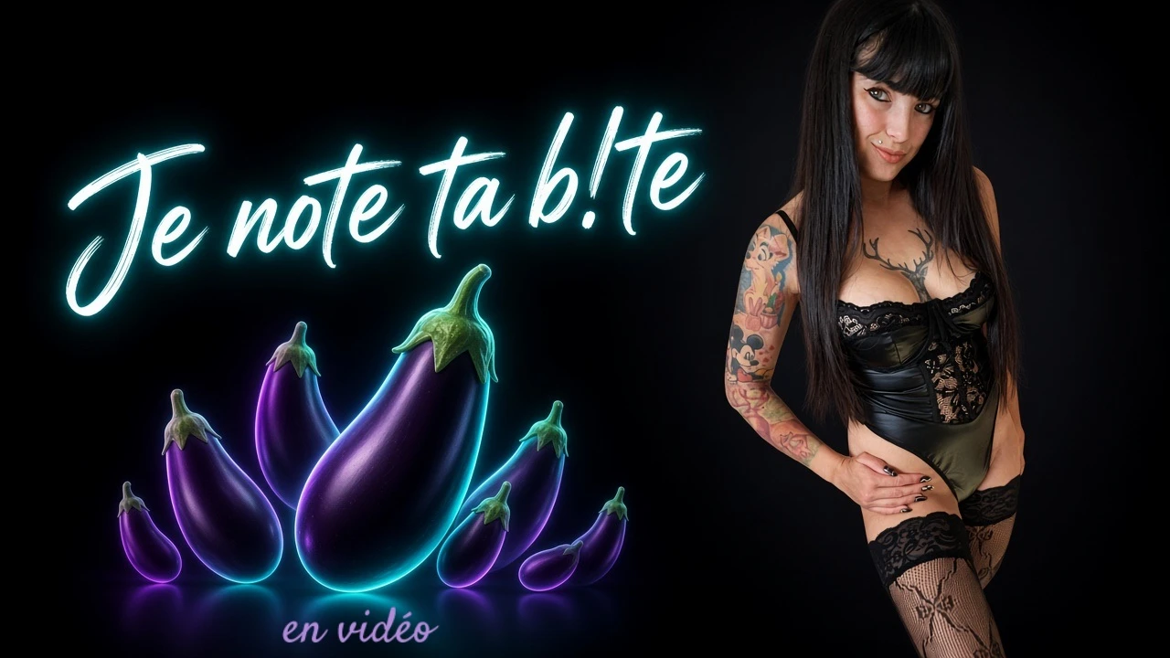 Photo de Je note ta queue en vidéo