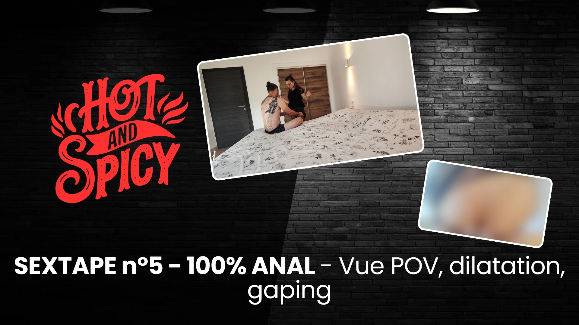 Photo de SEXTAPE n°5 - 100% ANAL - Plug, sodomie, vue POV