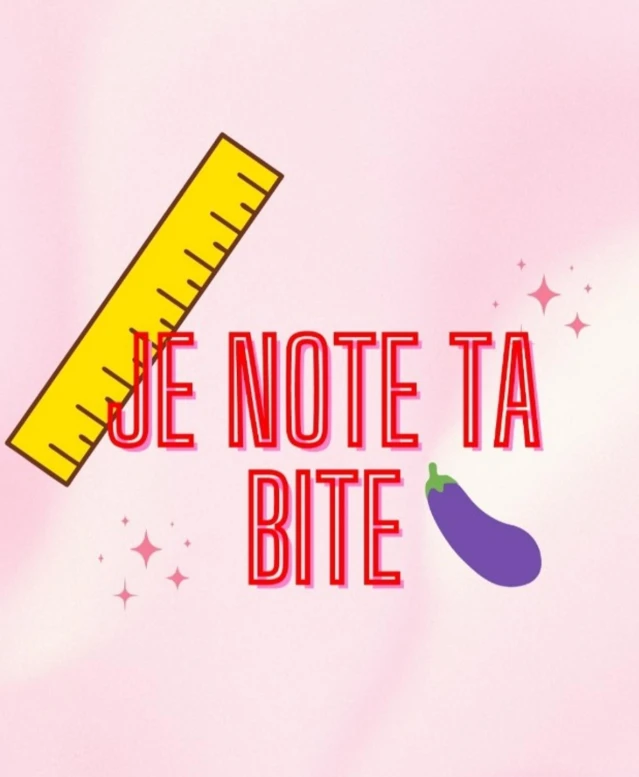 Photo de Je note ta bite