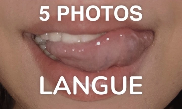 Photo de 👅 5 photos personnalisées de ma langue