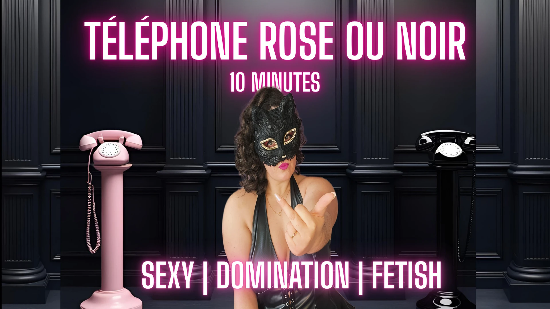 Photo de Téléphone rose ou noir - 10 minutes