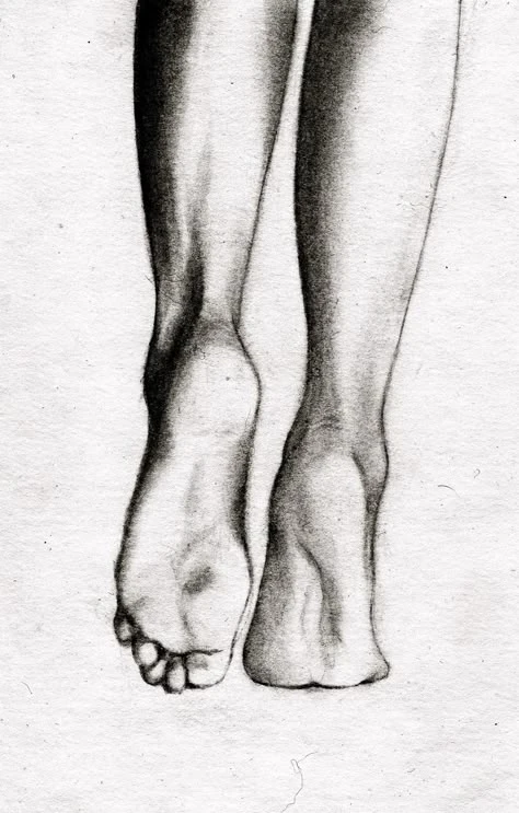 Photo de Dessous des Pieds en Collants – Photo Unique