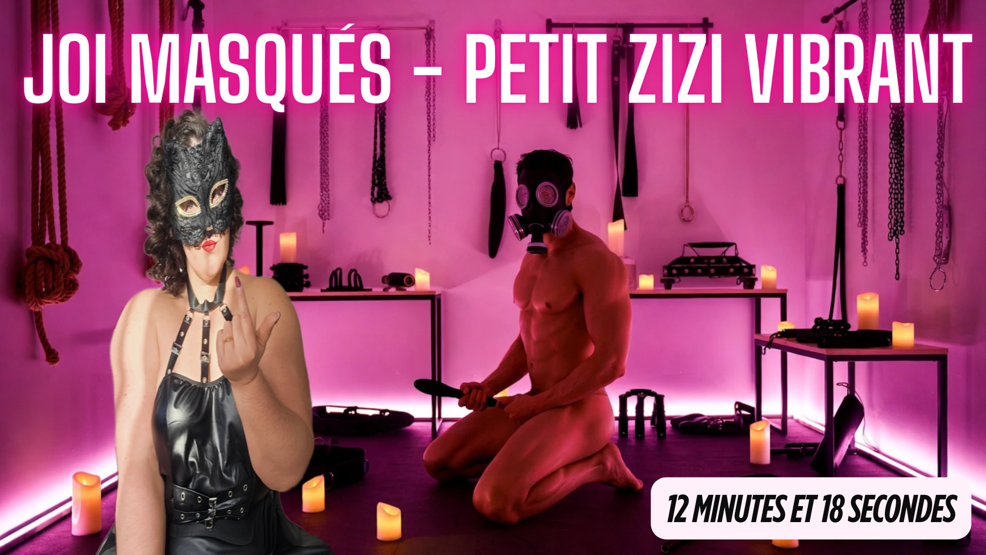 Photo de 55. JOI MASQUÉS - Petit zizi vibrant
