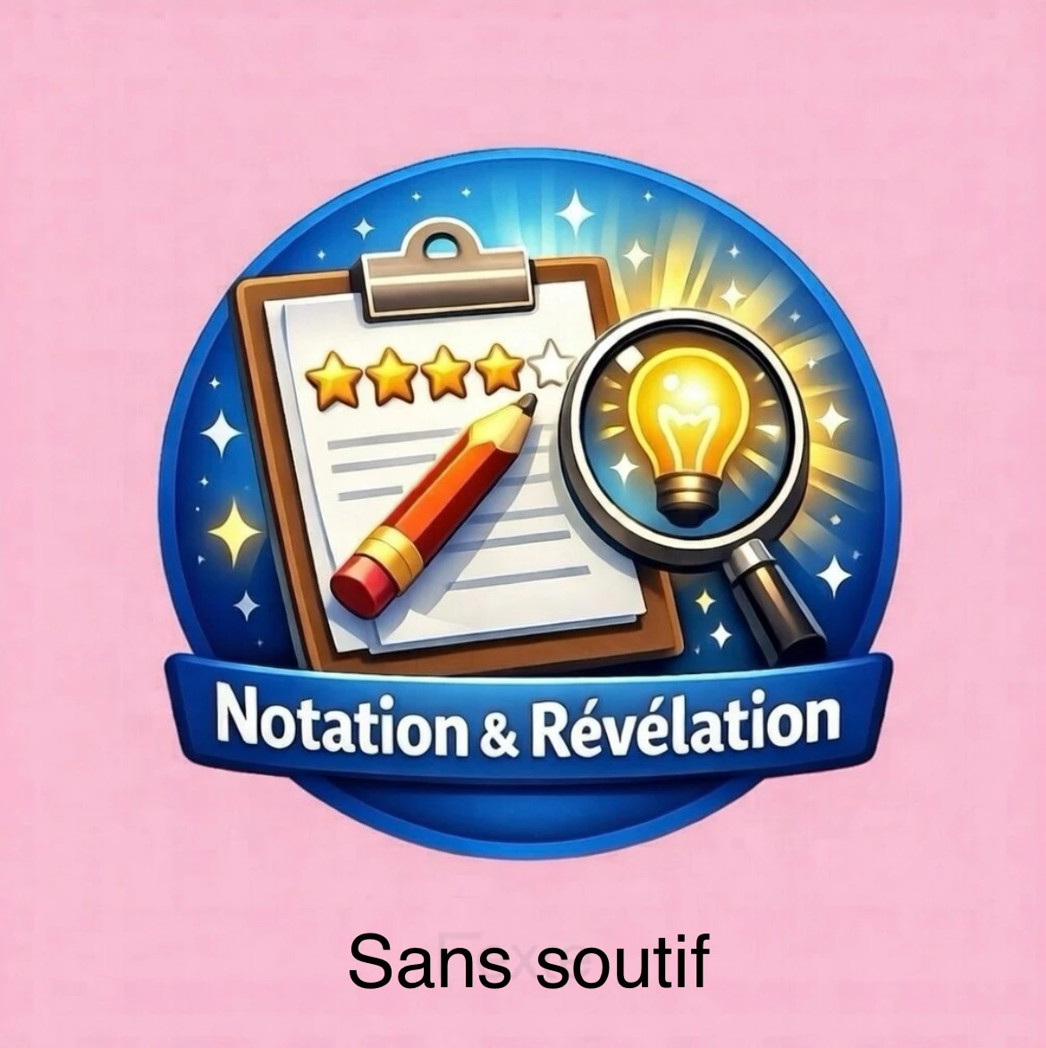 Photo de Note et révélation sans soutif